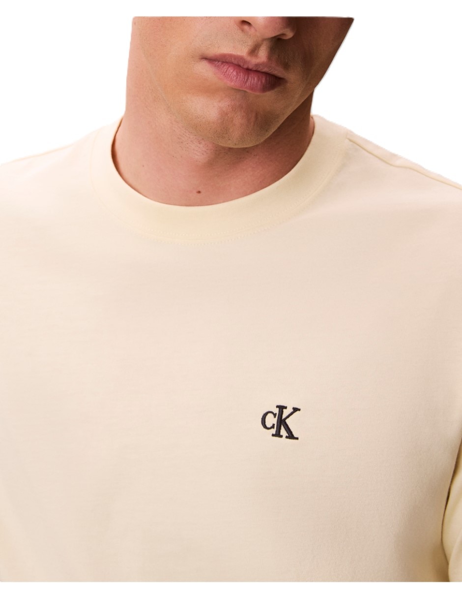 Playera calvin klein playera ck para hombre cuello redondo para hombre