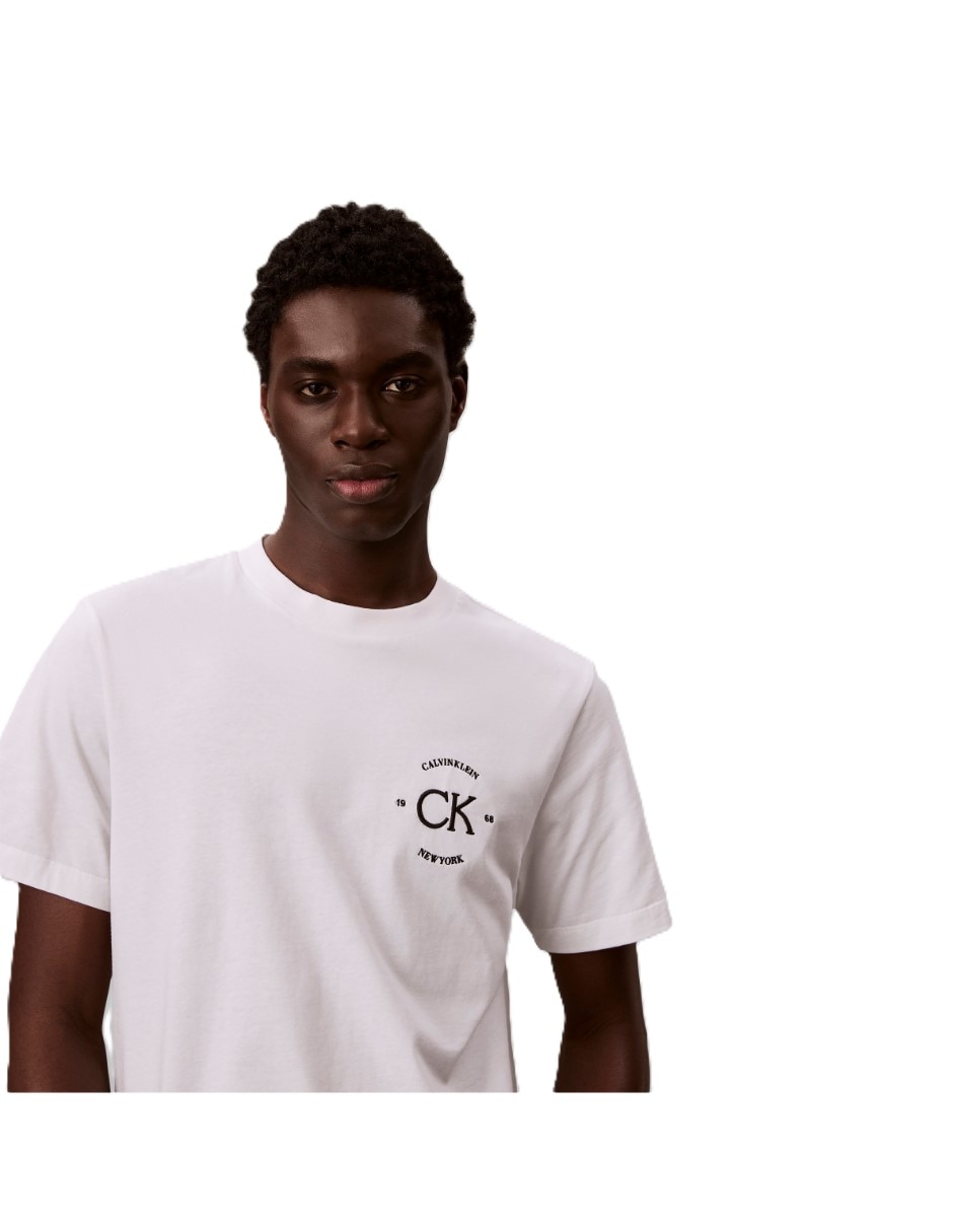 Playera playera ck para hombre cuello redondo para hombre 2