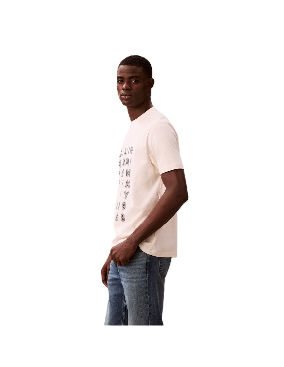 Playera calvin klein playera ck para hombre cuello redondo para hombre