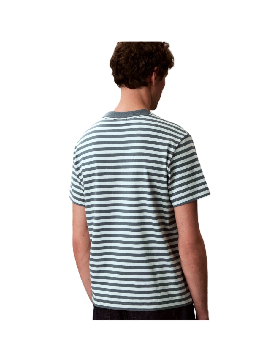 Playera playera ck para hombre cuello redondo para hombre 4