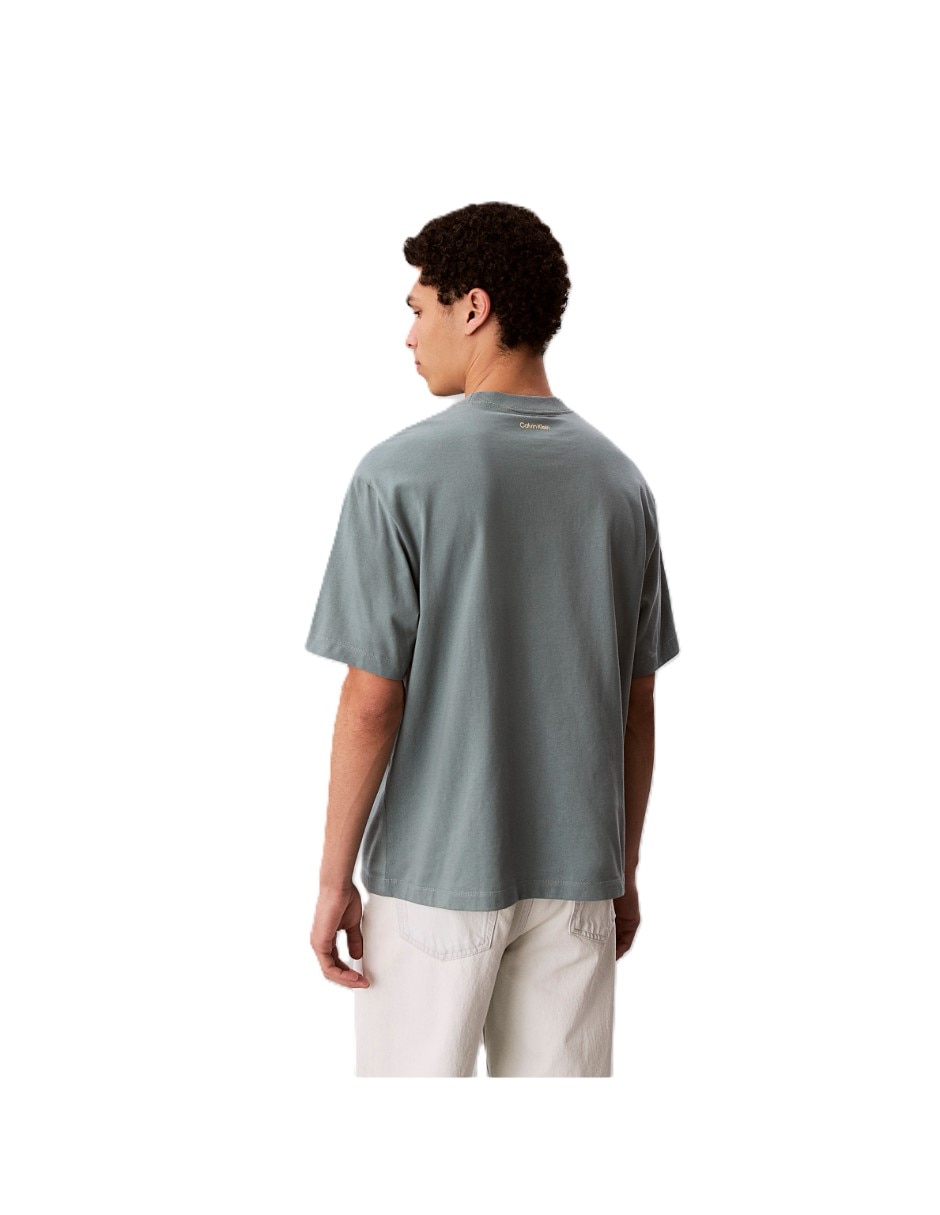 Playera calvin klein playera para hombre cuello redondo para hombre 2