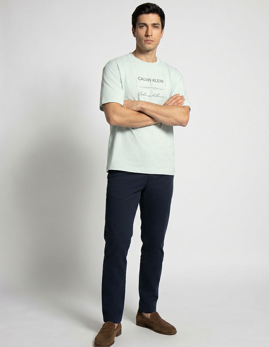 Playera cuello redondo para hombre 4
