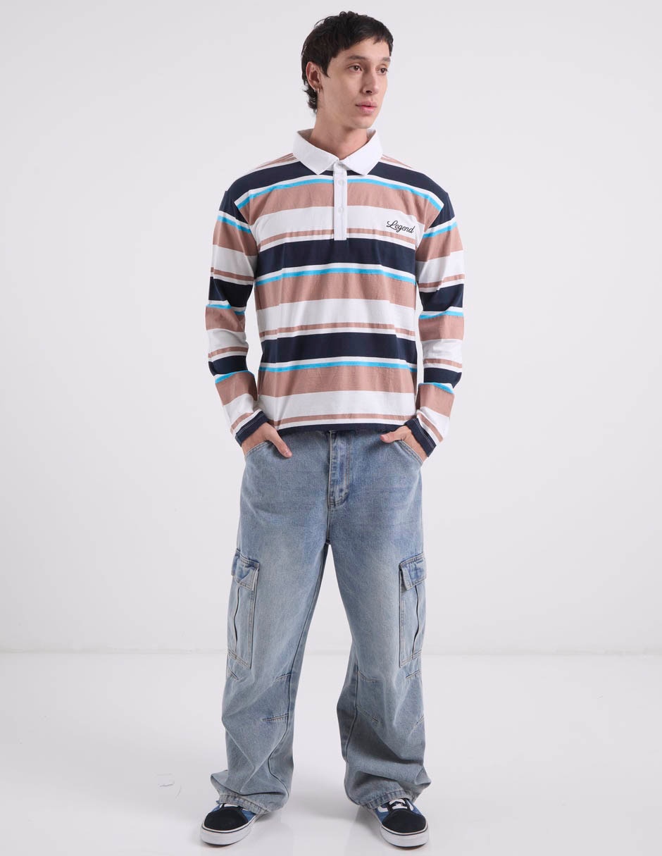 Playera cuello polo para hombre 3
