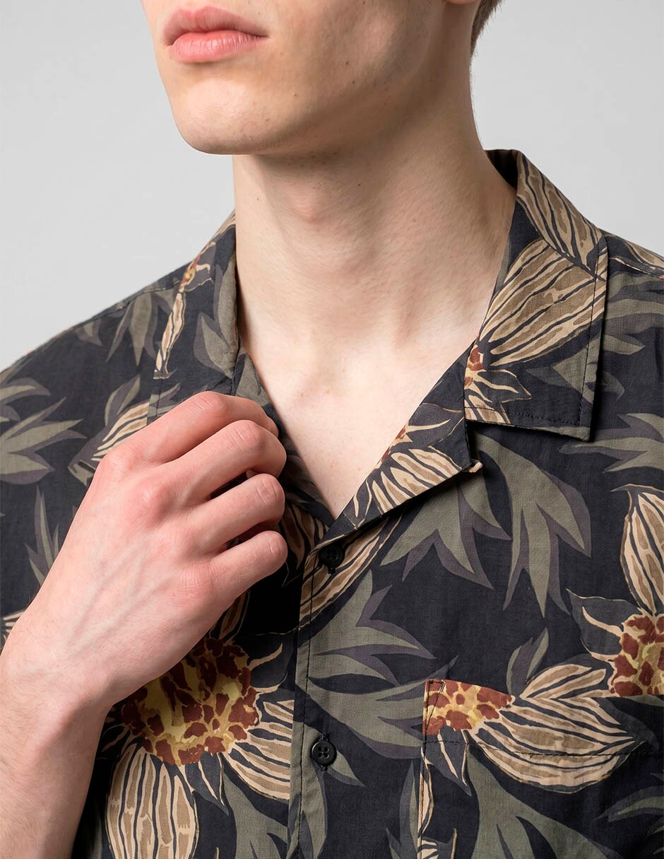 Camisa casual manga corta para hombre 2