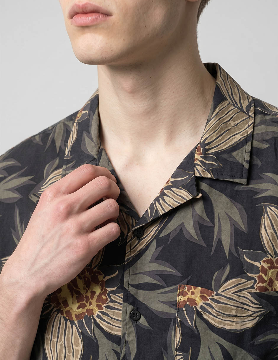 Camisa casual manga corta para hombre 3