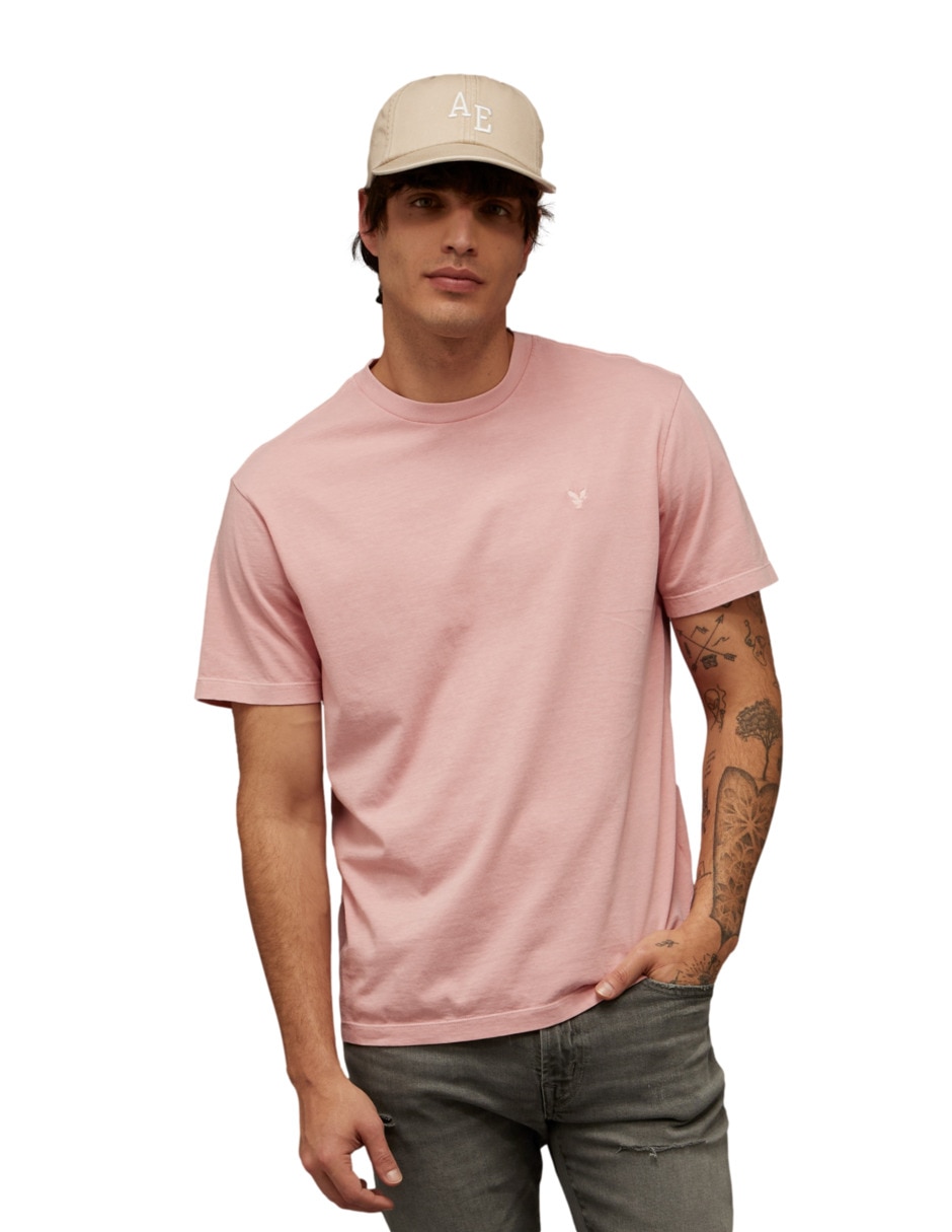 Playera Tees cuello redondo para hombre