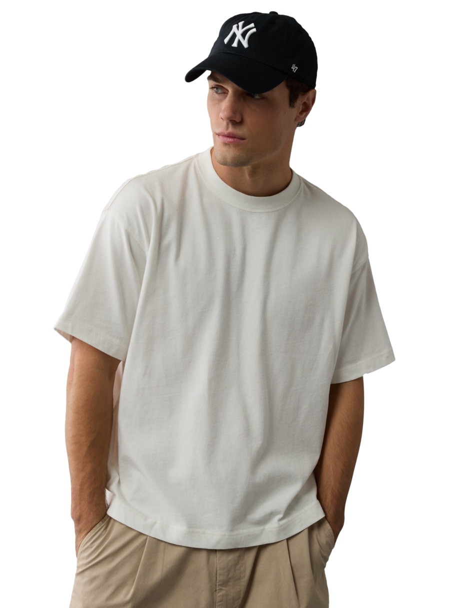 Playera tees cuello redondo para hombre