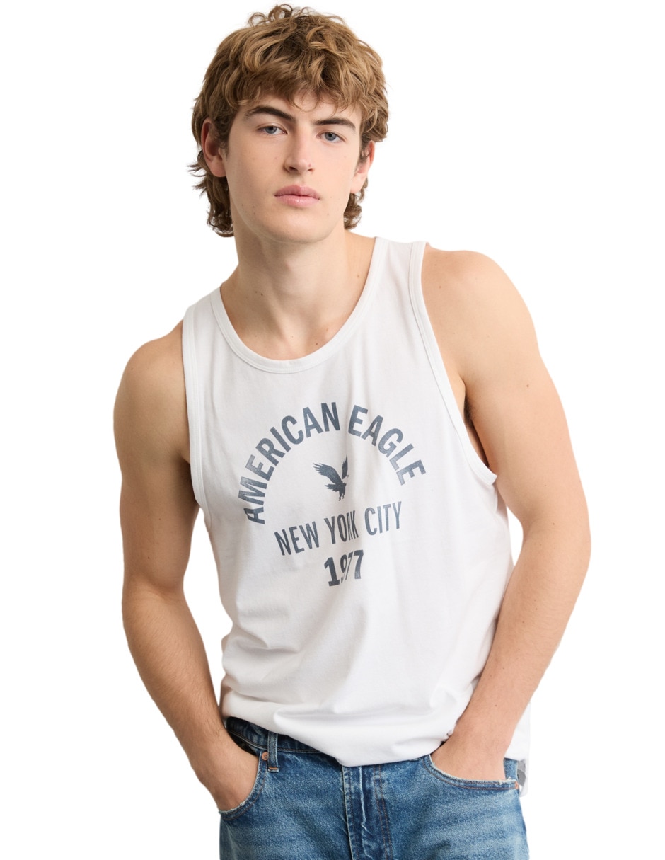 Playera Tees cuello redondo para hombre