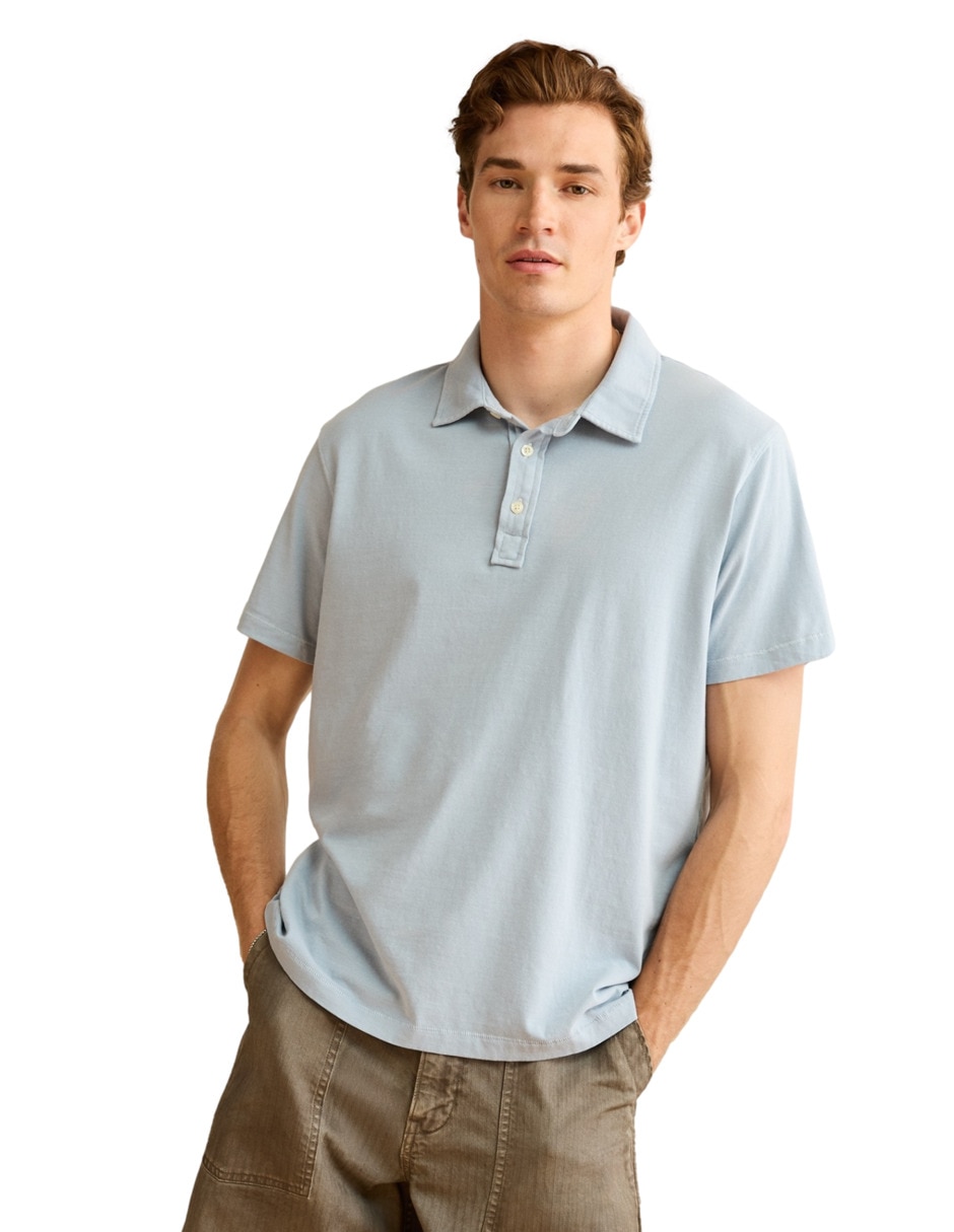 Playera tipo polo para hombre