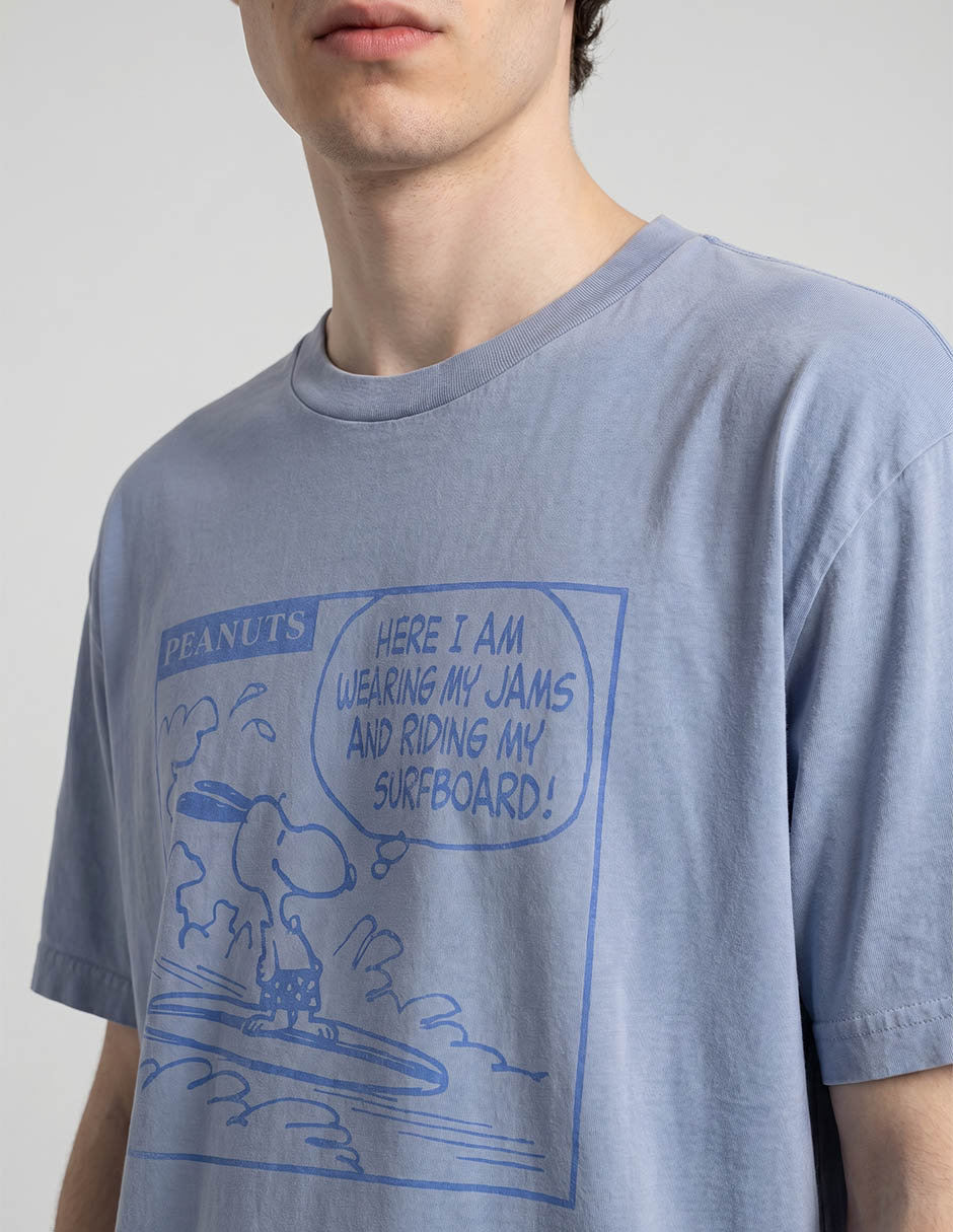 Playera Peanuts cuello redondo para hombre 3