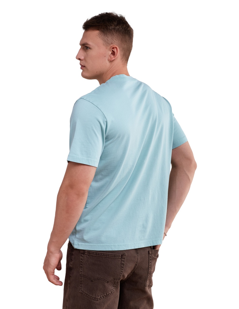 Playera tees cuello redondo para hombre 4
