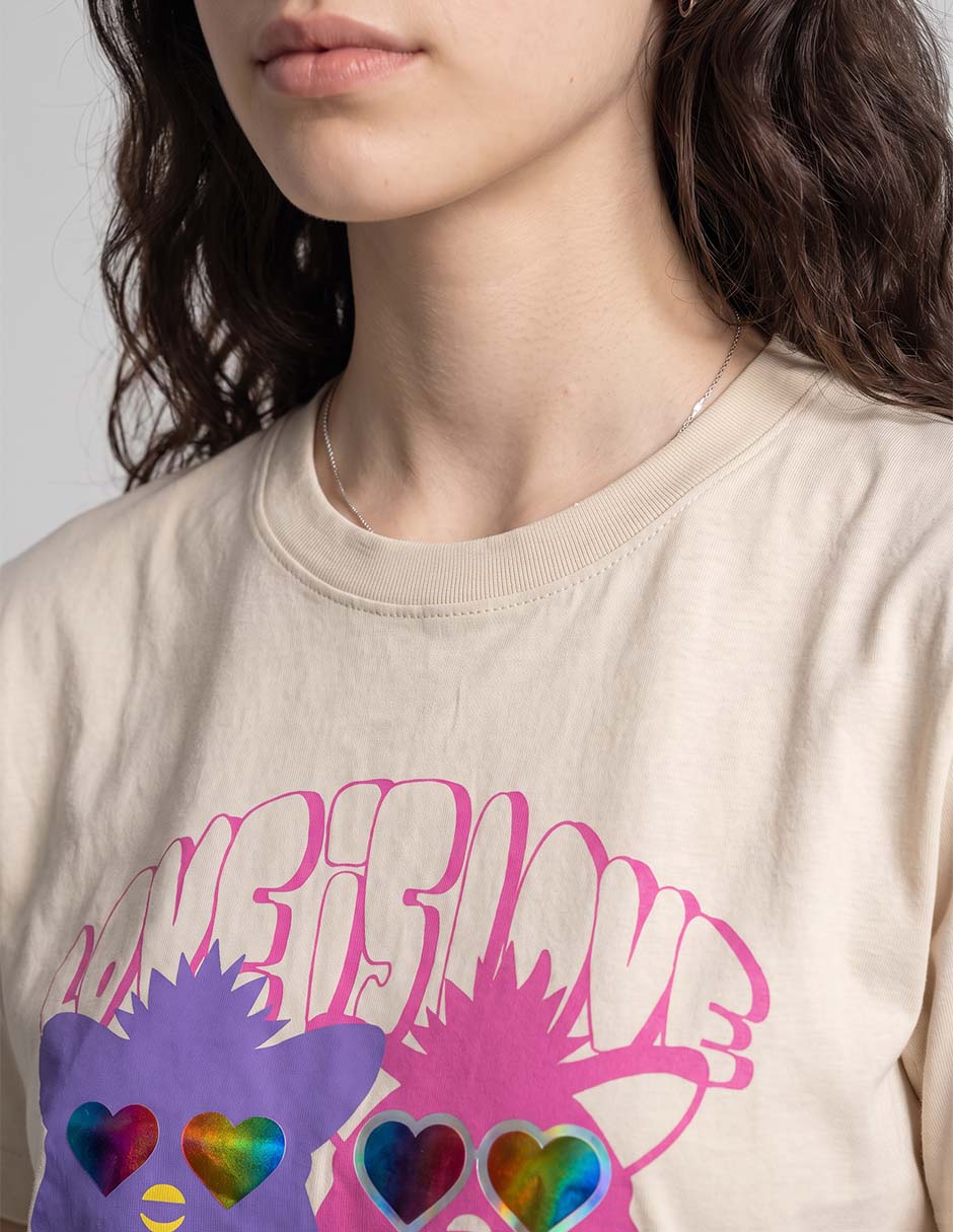Playera cuello redondo para hombre