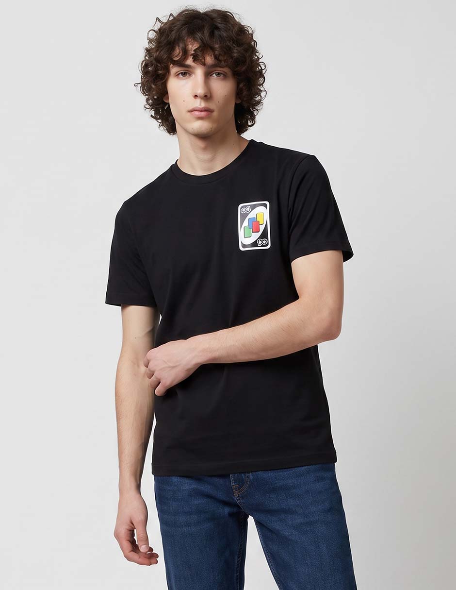 Playera cuello redondo para hombre