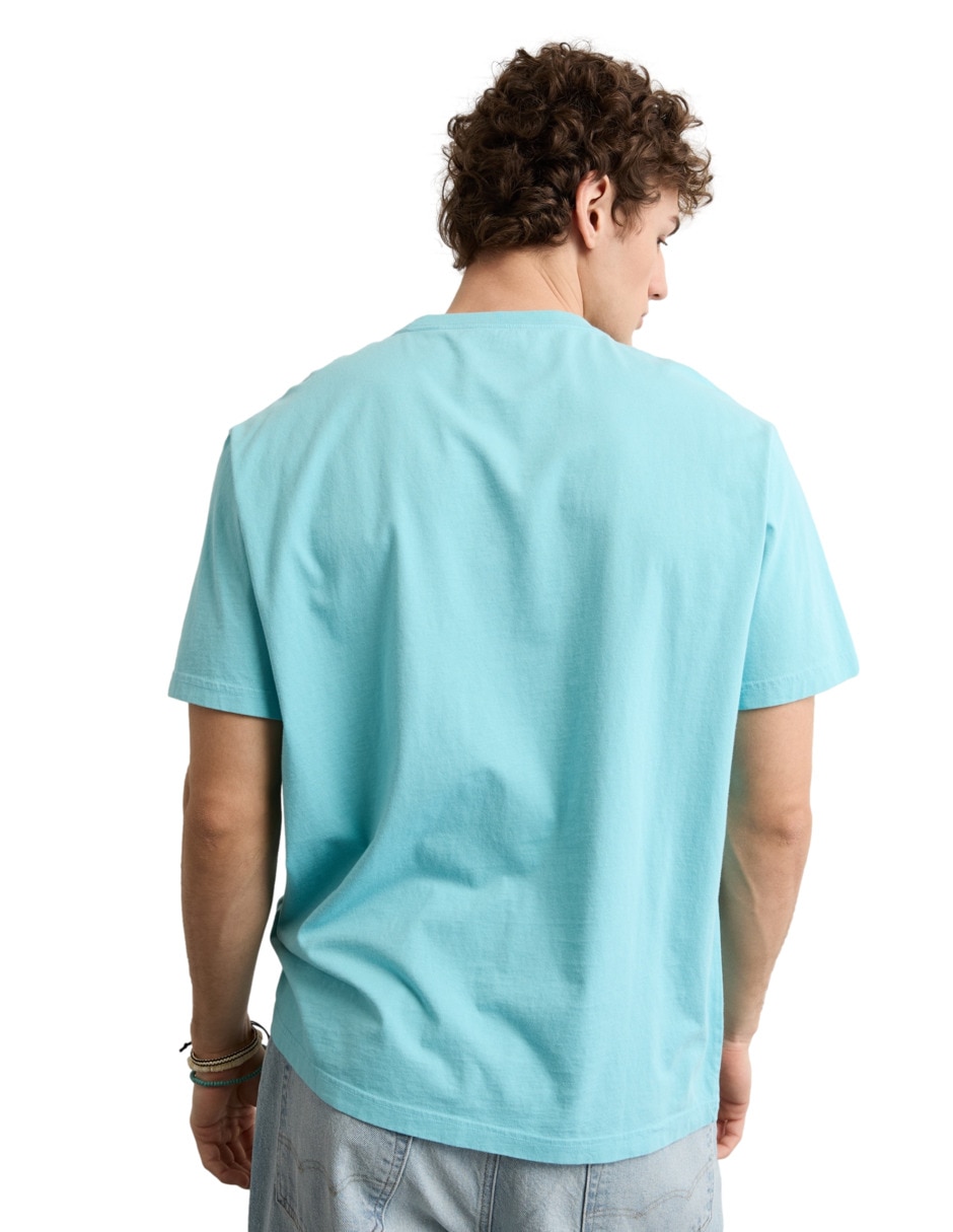 Playera Tees cuello redondo para hombre 2
