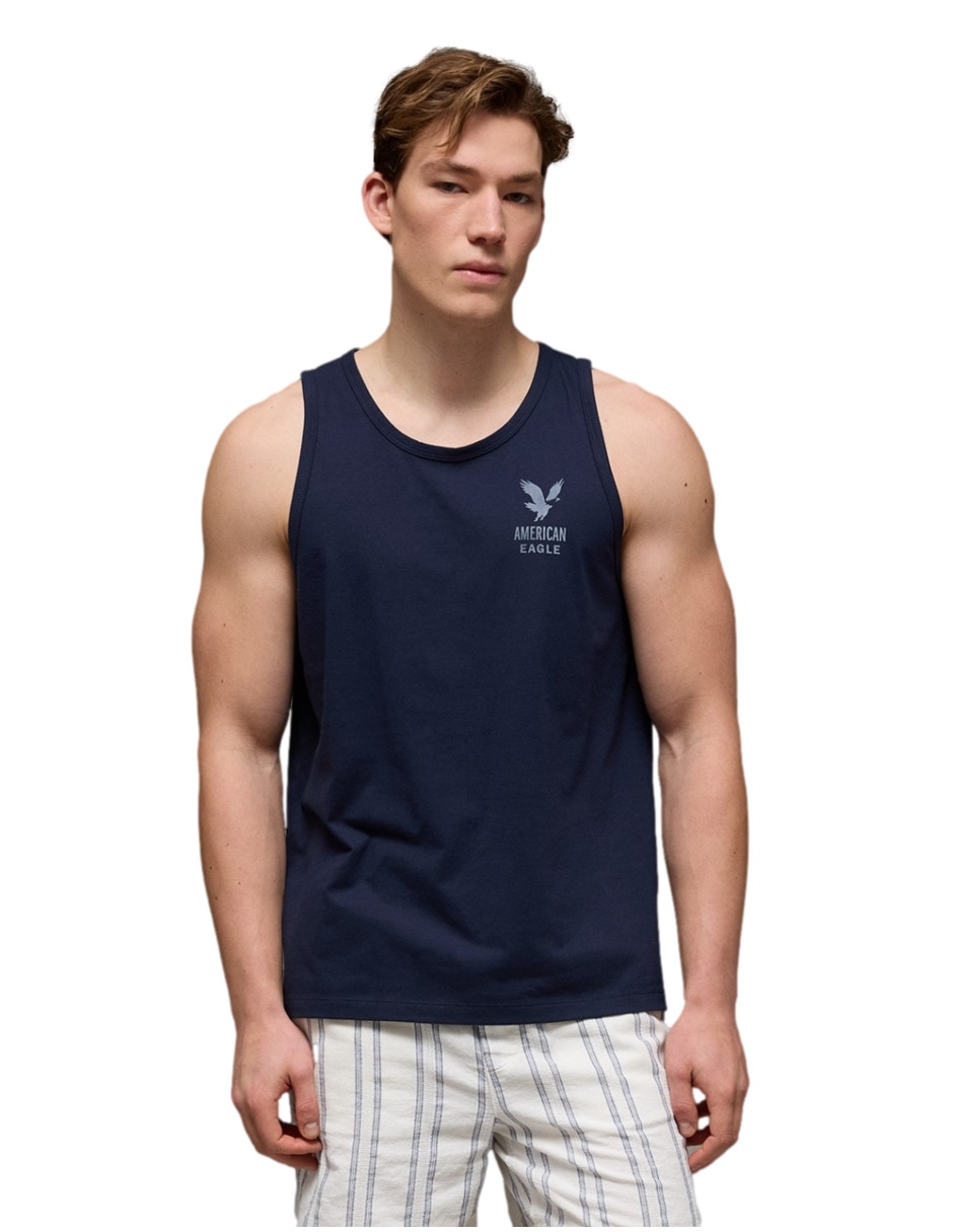 Playera Tees cuello redondo para hombre
