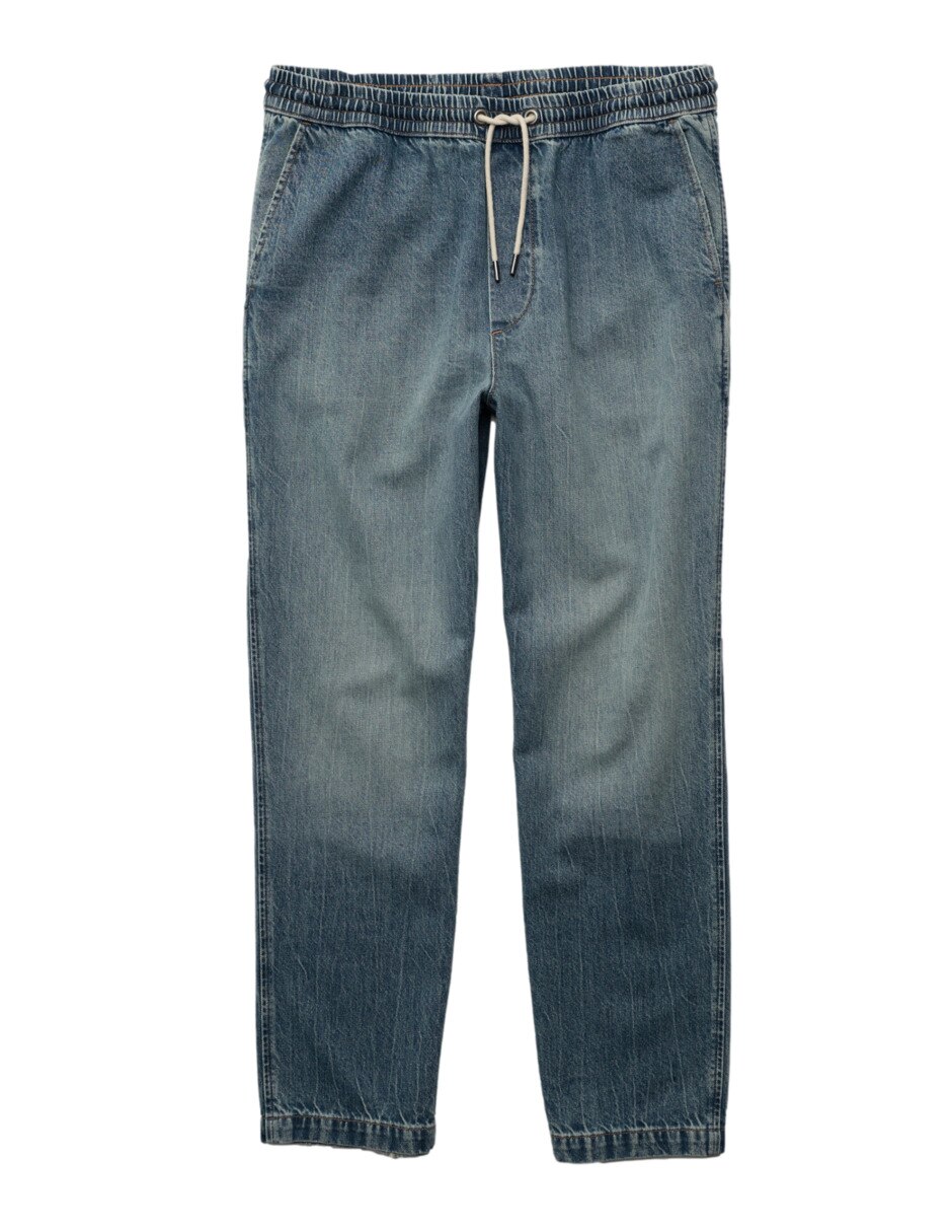Jeans slim lavado obscuro para hombre 4