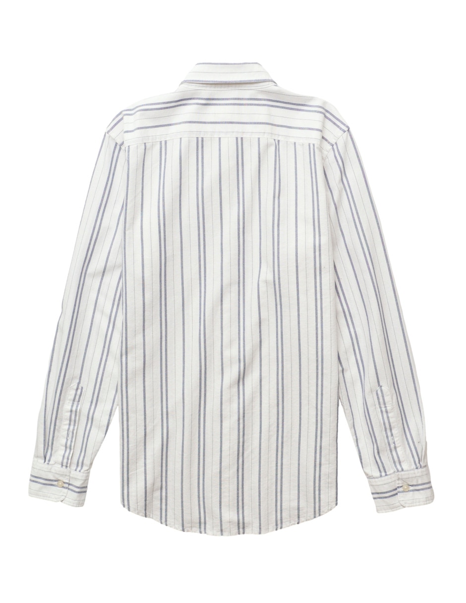 Camisa casual American Eagle manga larga para hombre