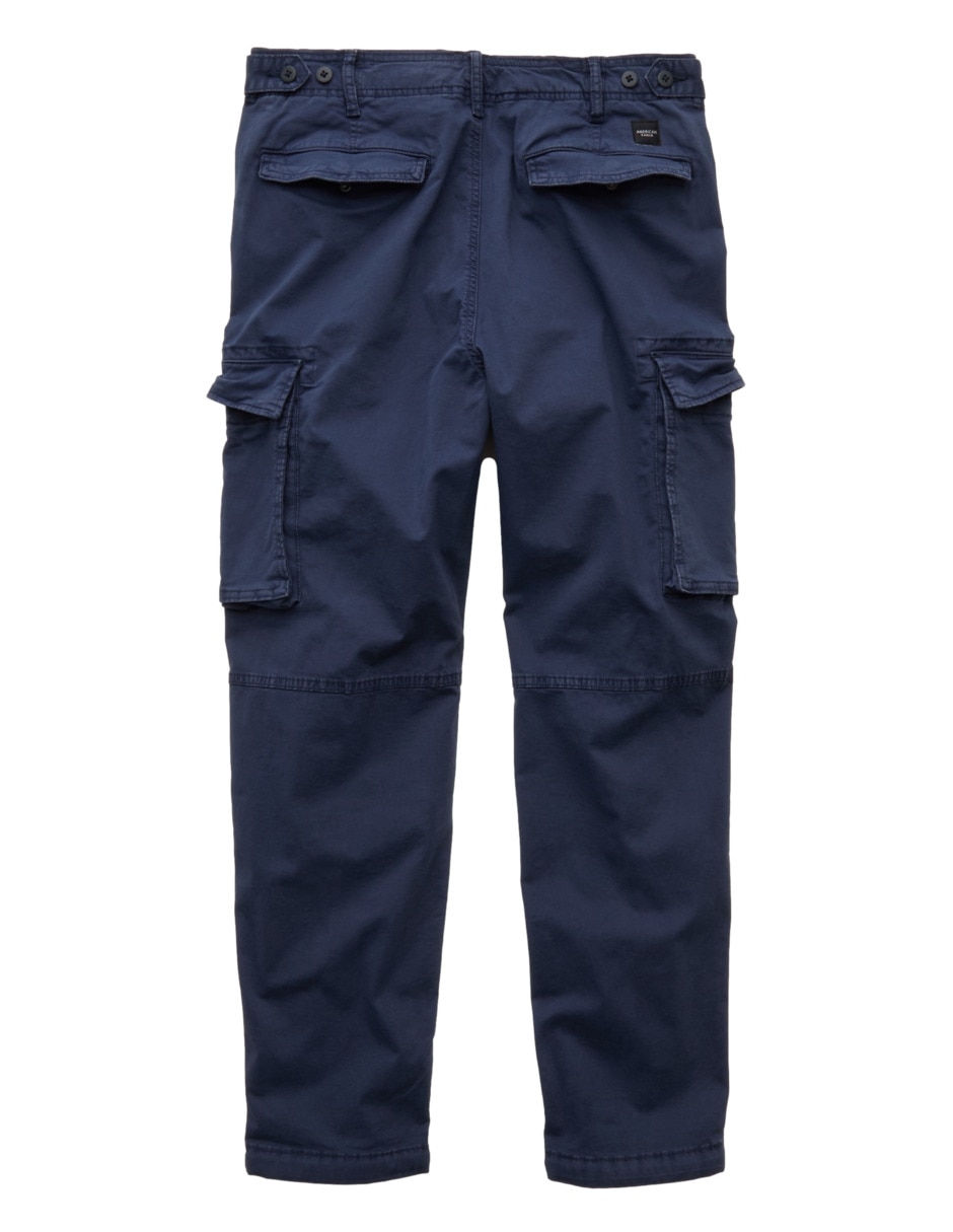 Pantalón casual cargo slim American Eagle de algodón para hombre