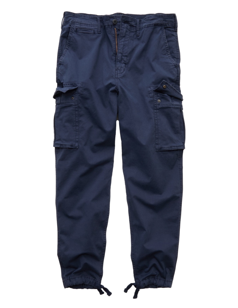 Pantalón casual cargo slim American Eagle de algodón para hombre
