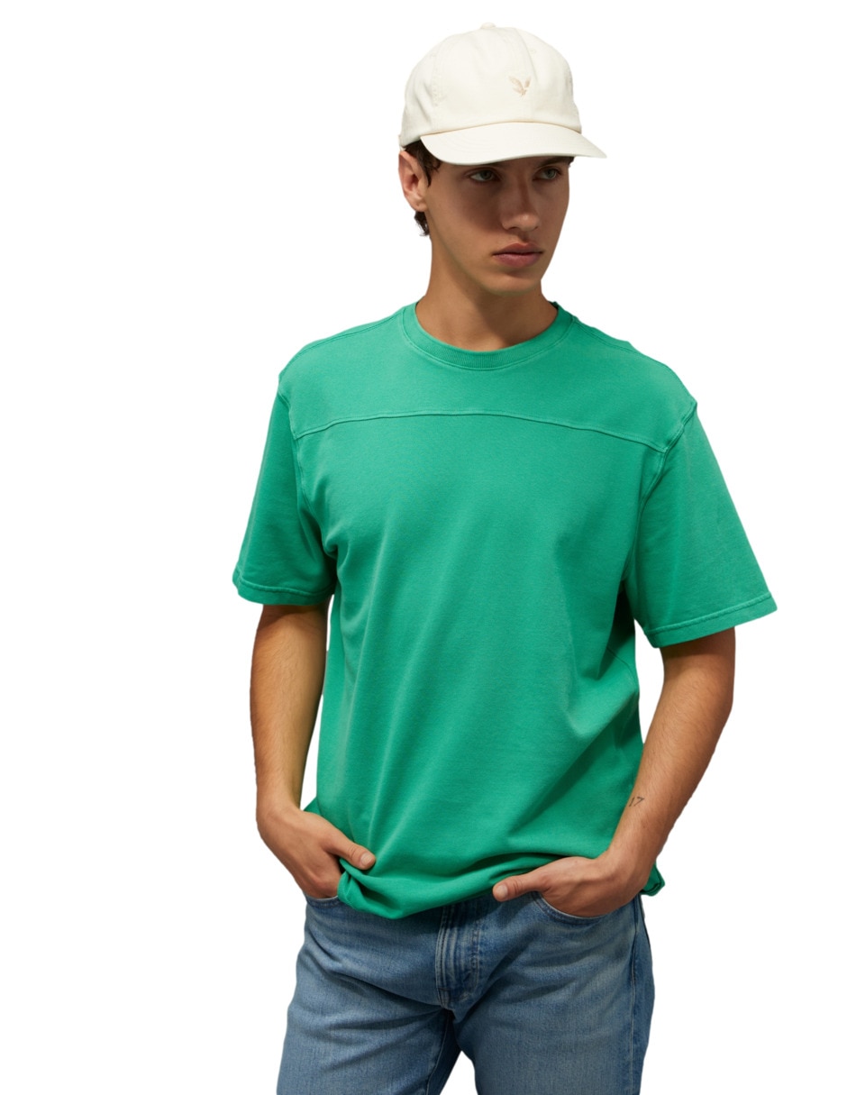 Playera Tees cuello redondo para hombre