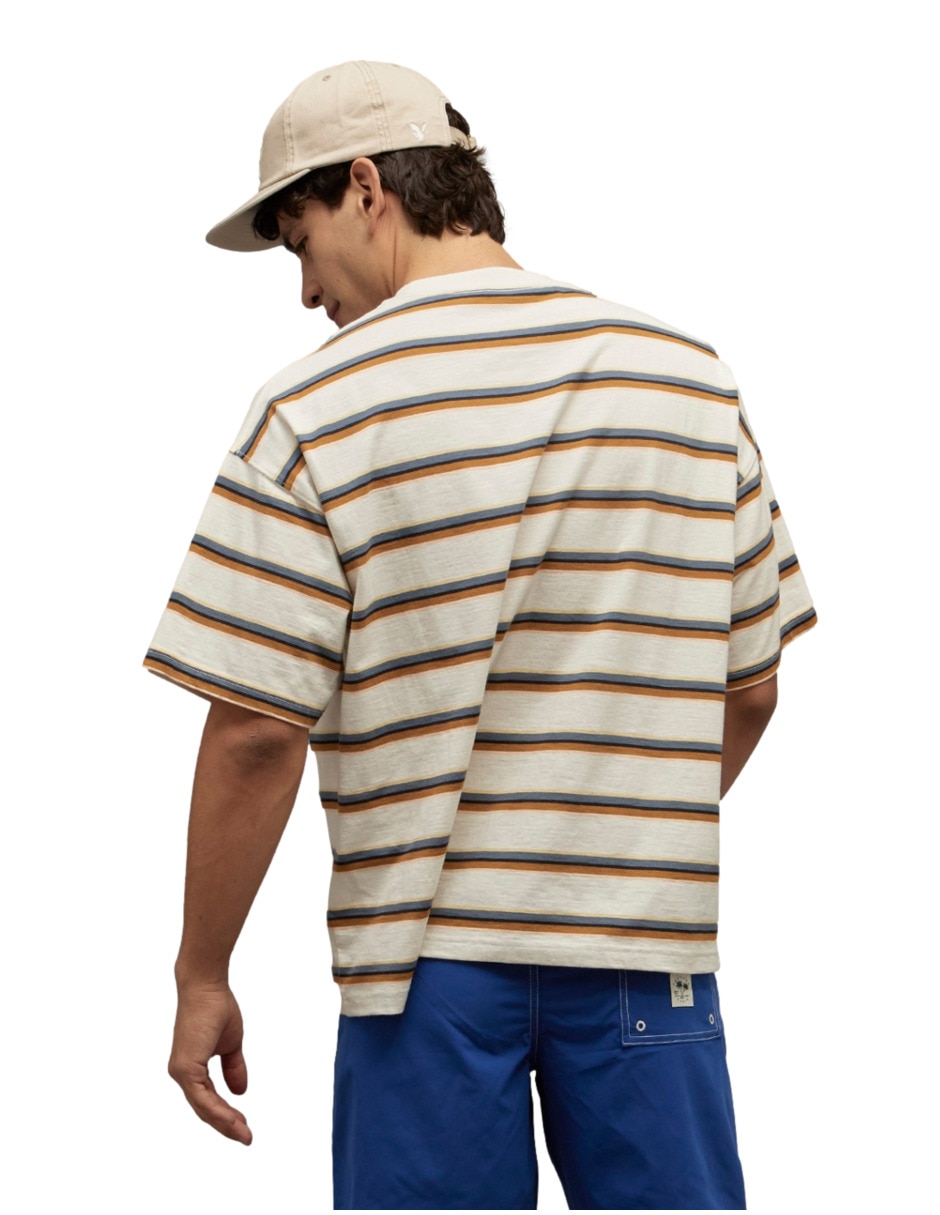 Playera Tees cuello redondo para hombre 2