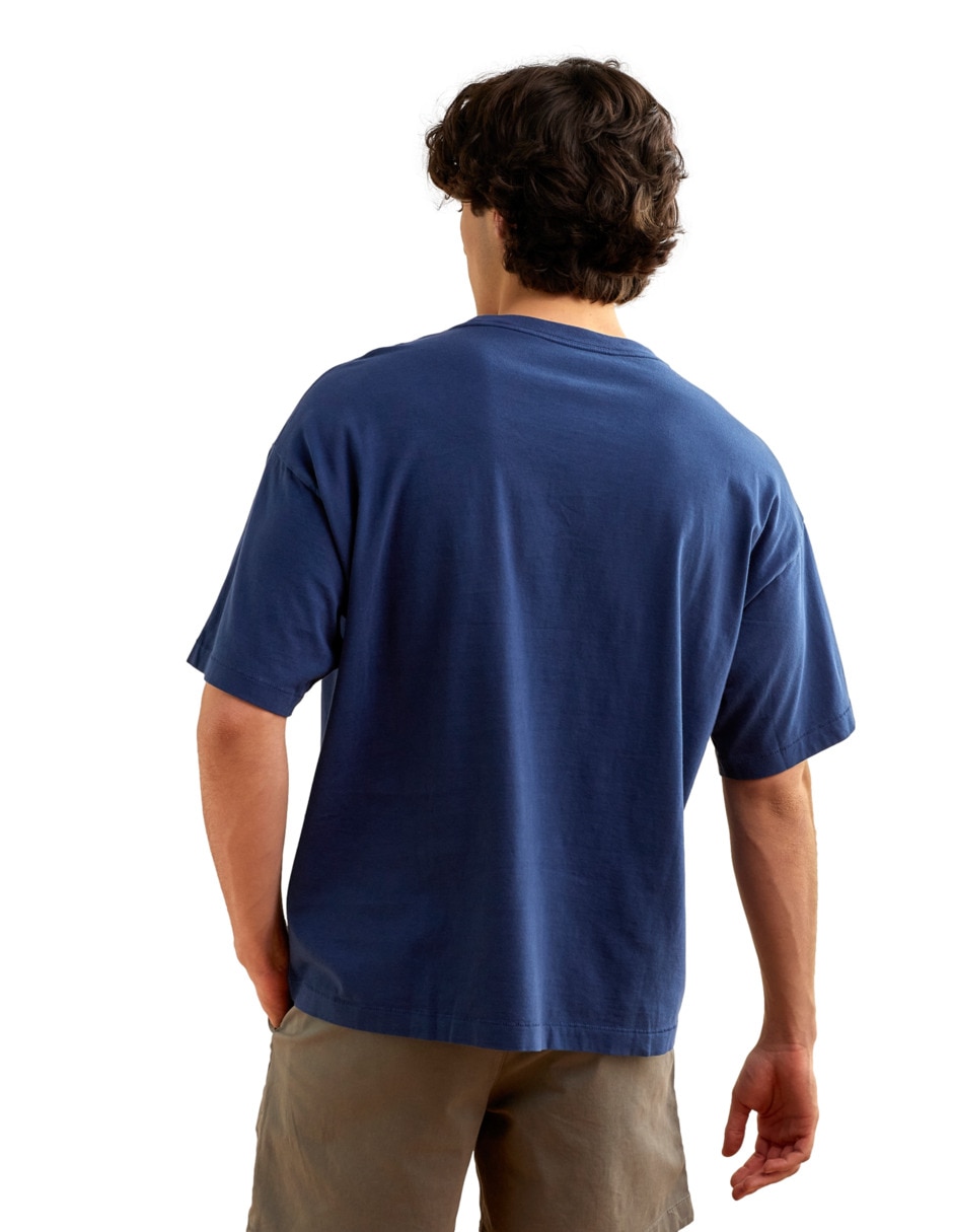 Playera cuello redondo para hombre 2