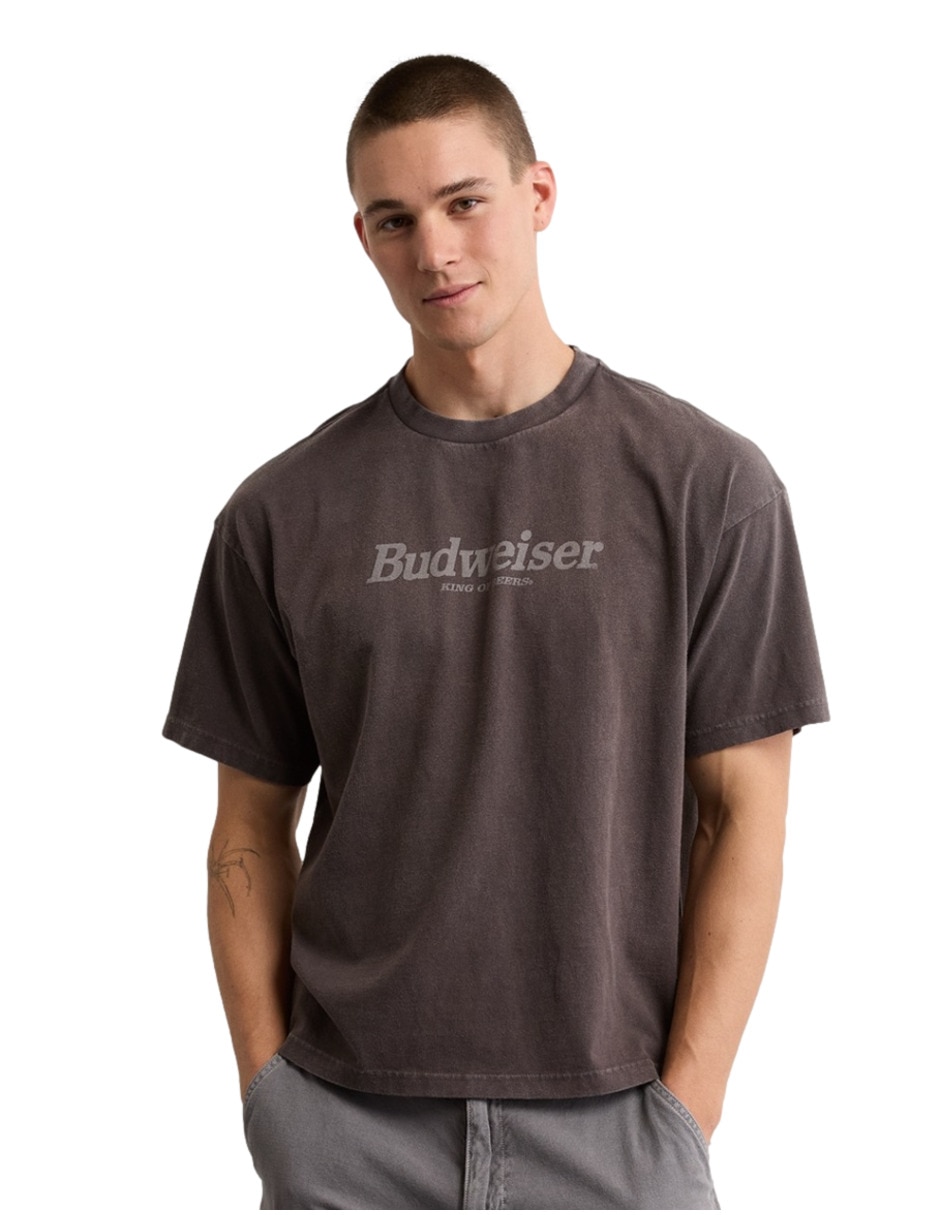 Playera Tees cuello redondo para hombre