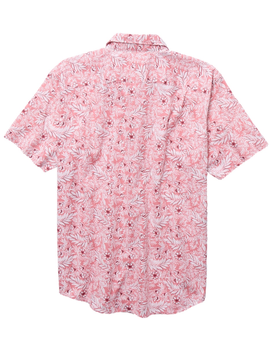 Camisa casual de algodón manga corta para hombre 2