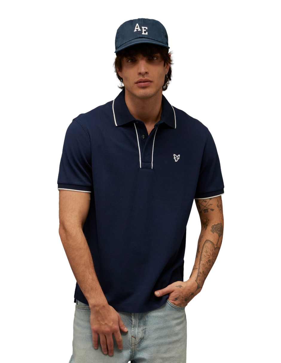 Playera tipo polo para hombre