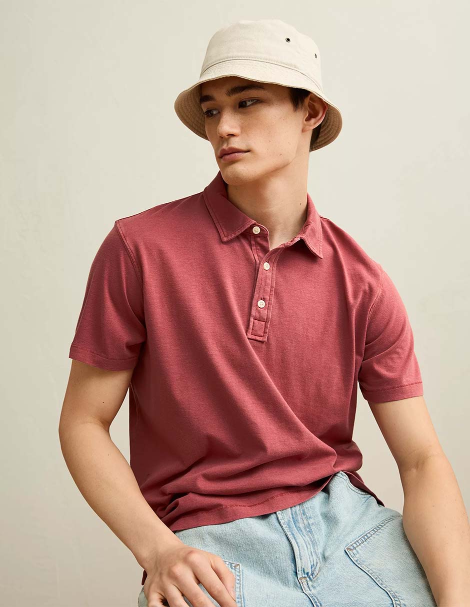 Playera Tipo Polo/Set Playera Tipo Polo American Eagle Polos Para Hombre