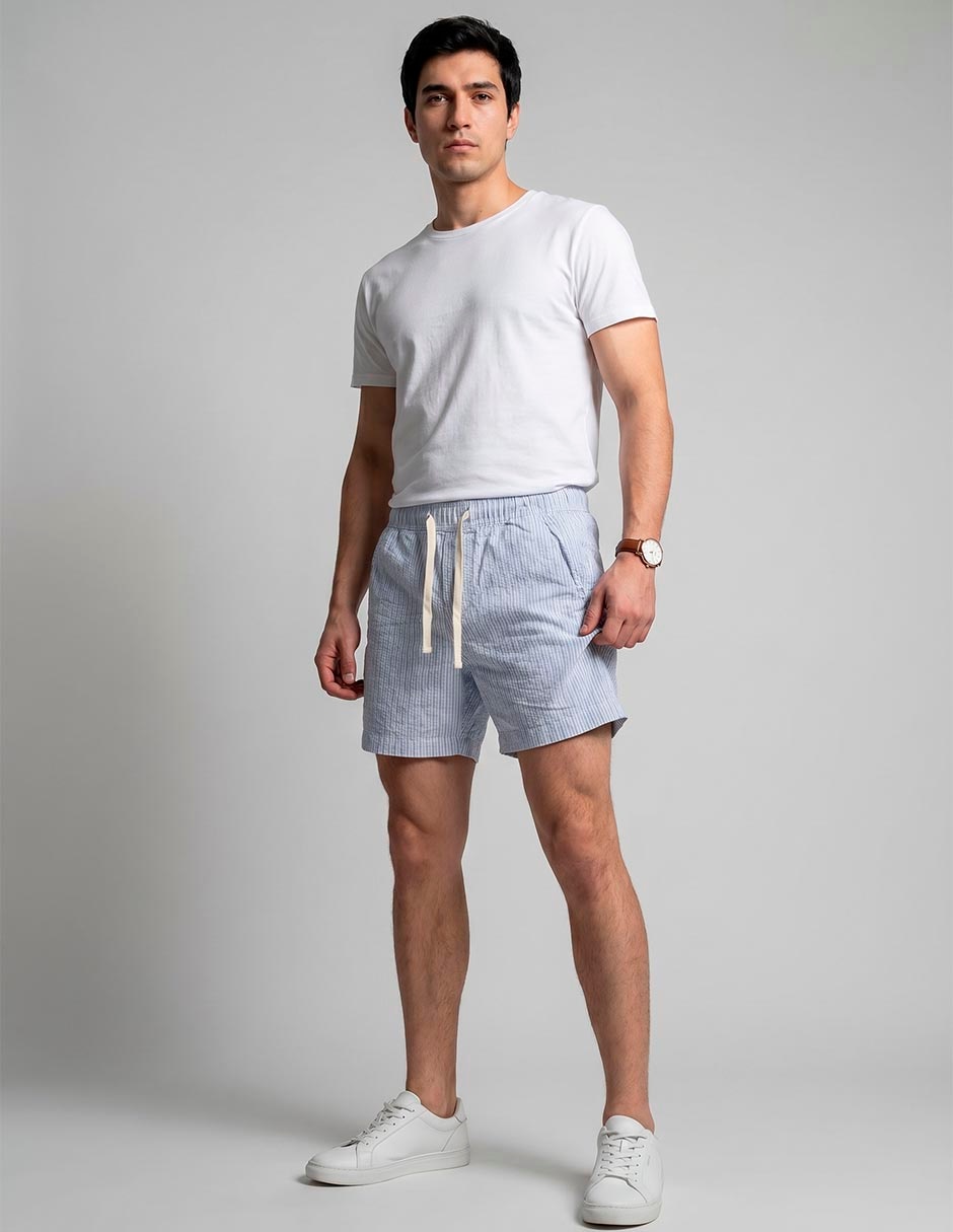 Short de algodón para hombre
