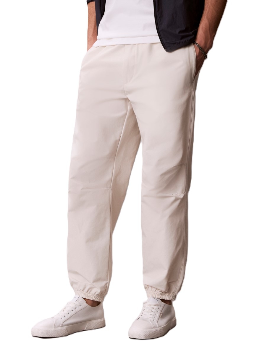 Pants straight con elástico para hombre 3