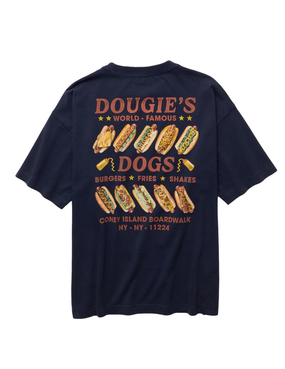Playera Tees cuello redondo para hombre 4