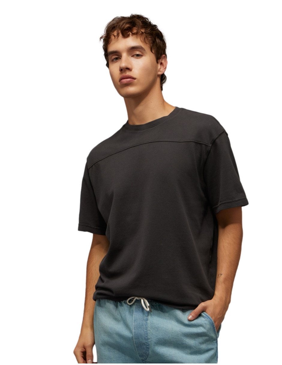 Playera Tees cuello redondo para hombre