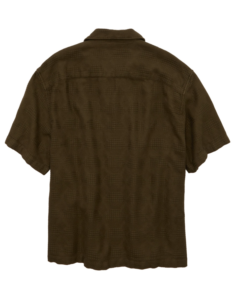 Camisa casual manga corta para hombre 4
