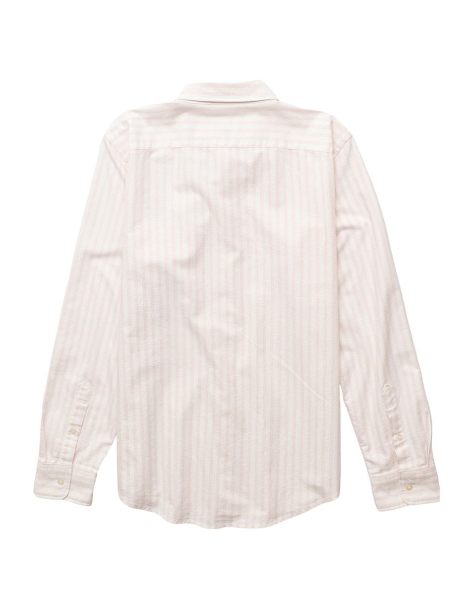 Camisa American Eagle de algodón manga larga para hombre