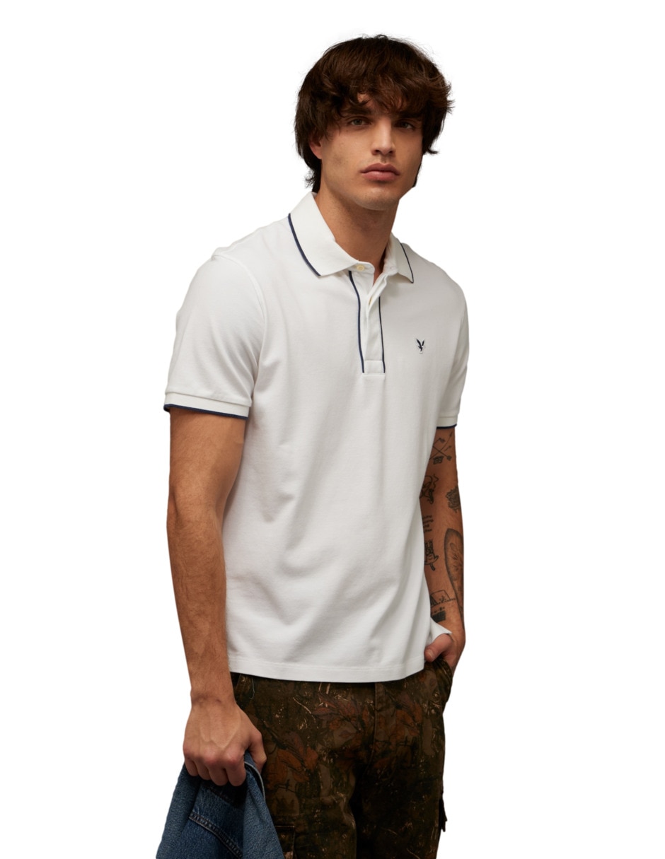 Playera tipo polo para hombre