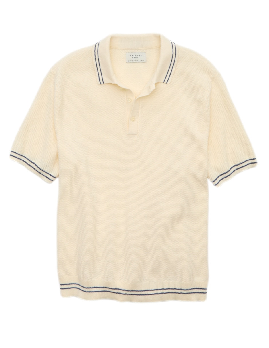Playera tipo polo AE x Santi Gimenez para hombre 2
