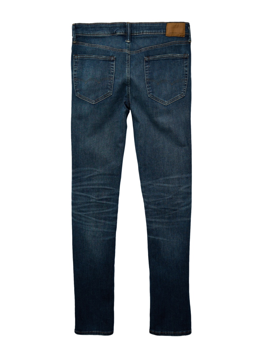 Jeans slim American Eagle lavado obscuro para hombre