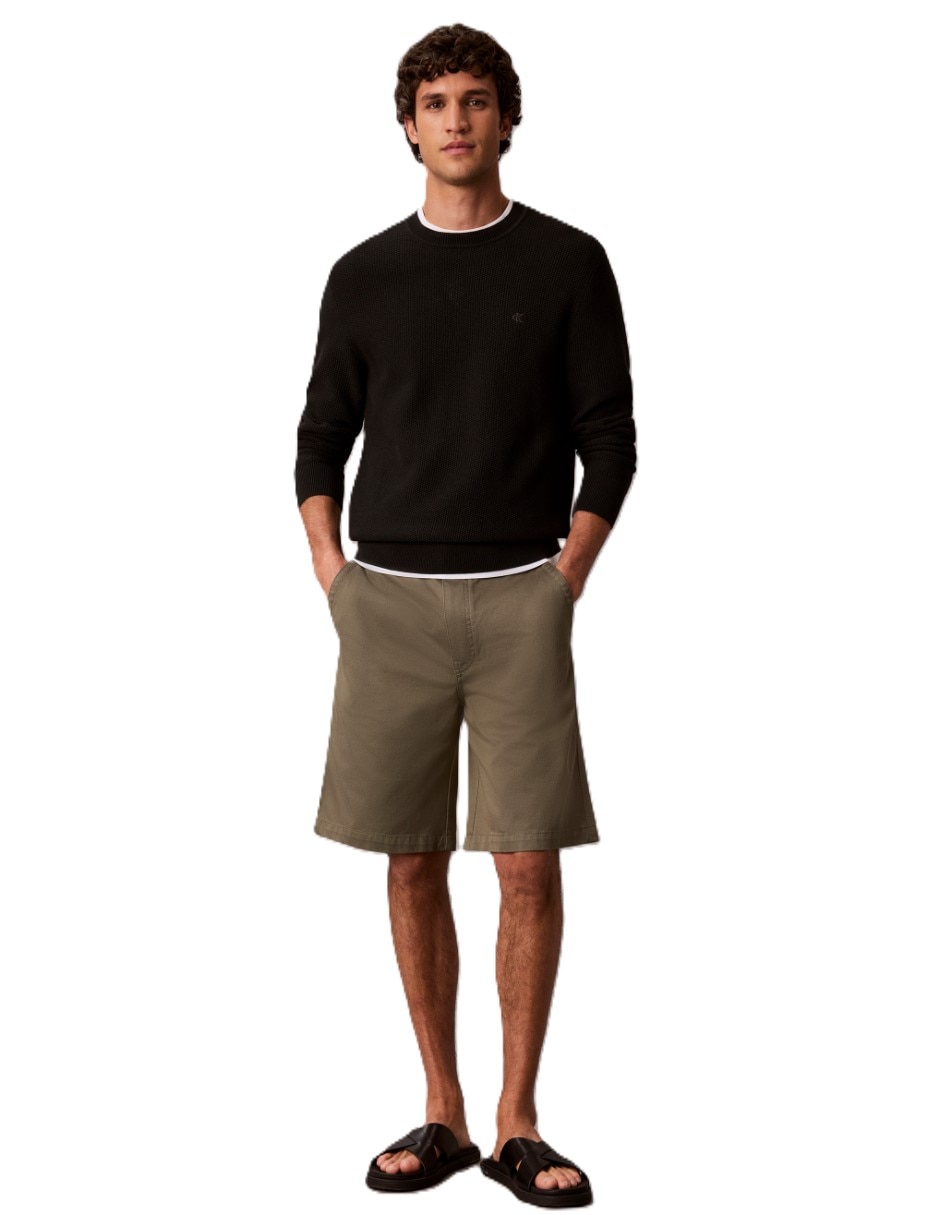Short calvin klein de algodón para hombre