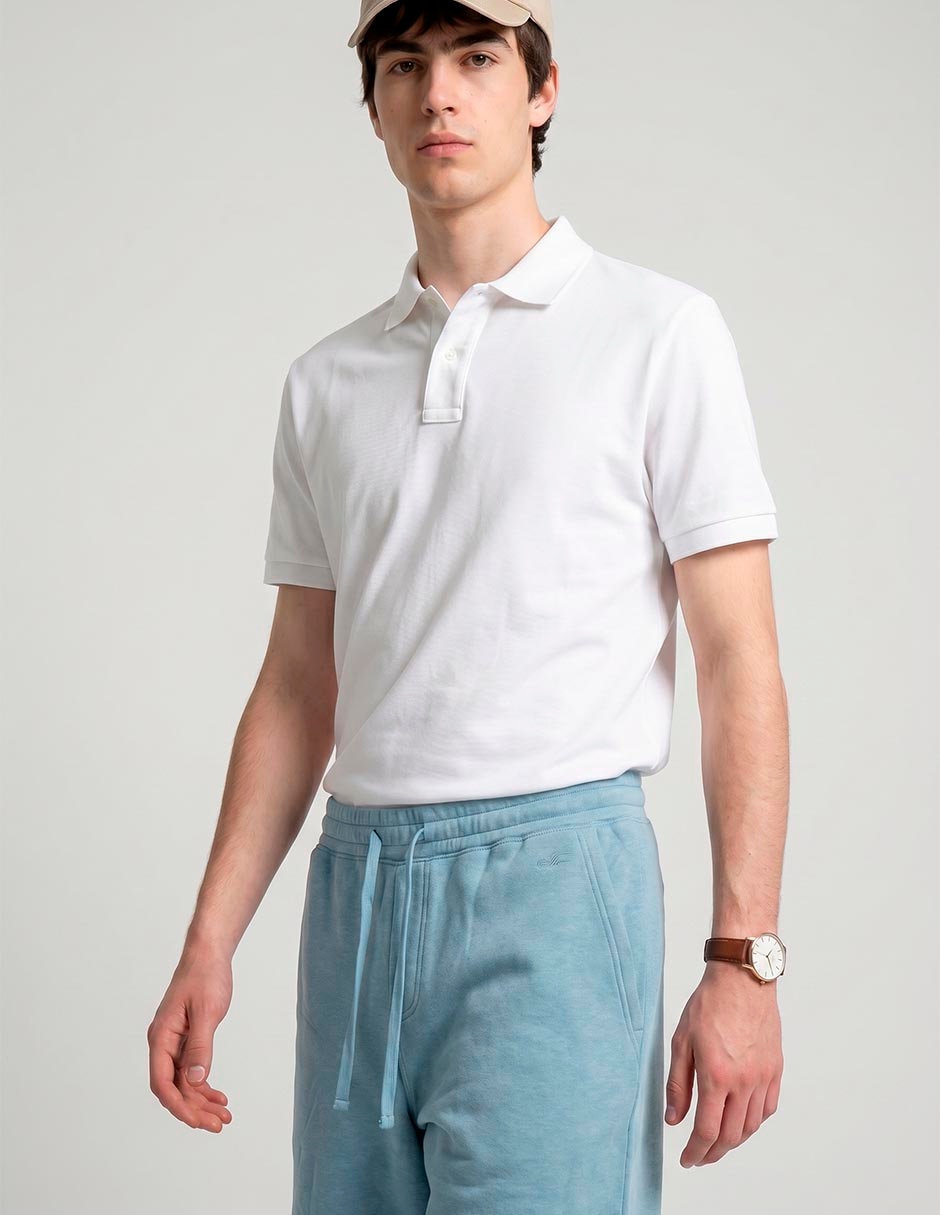 Short de algodón para hombre