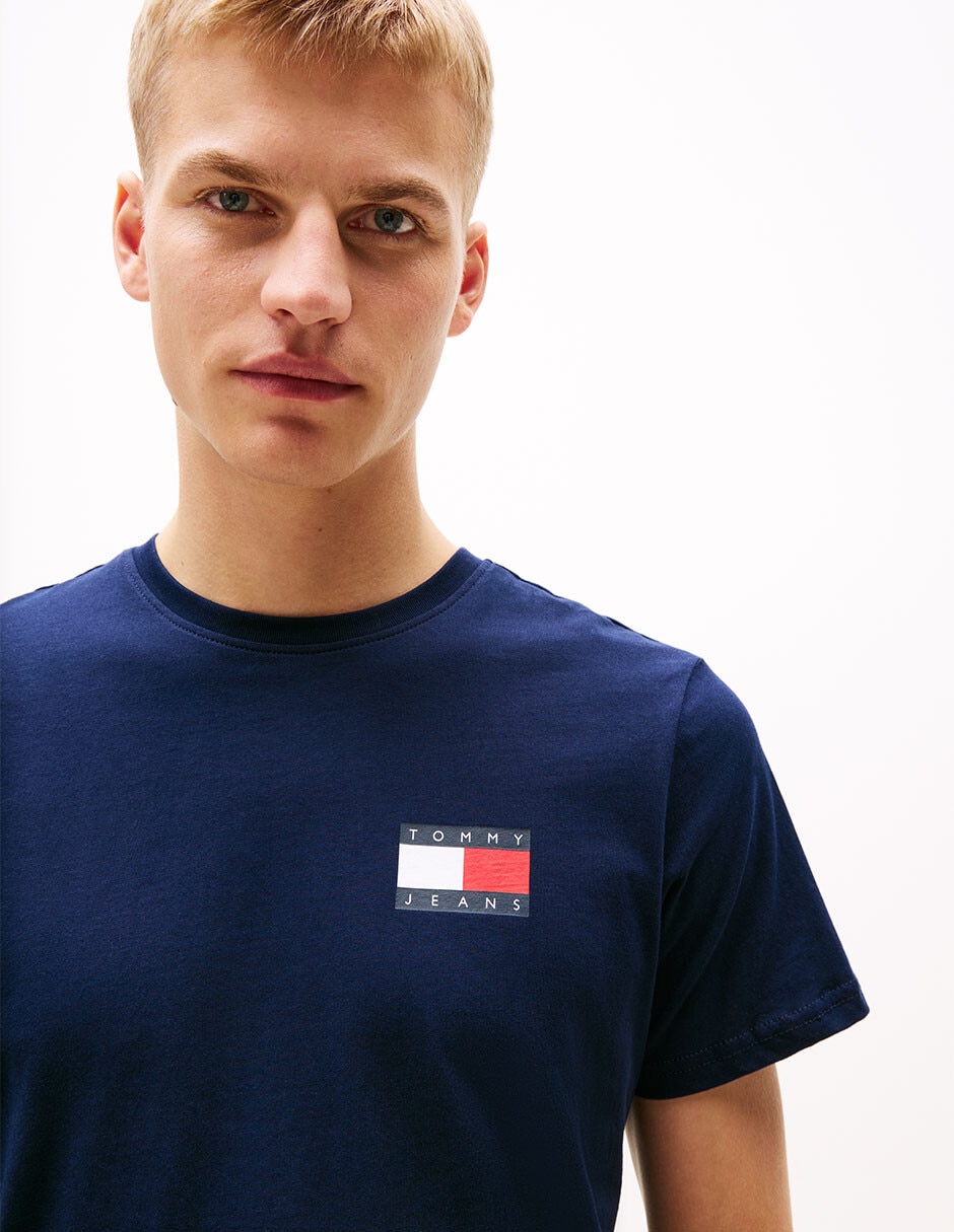 Playera Tommy Jeans cuello redondo para hombre