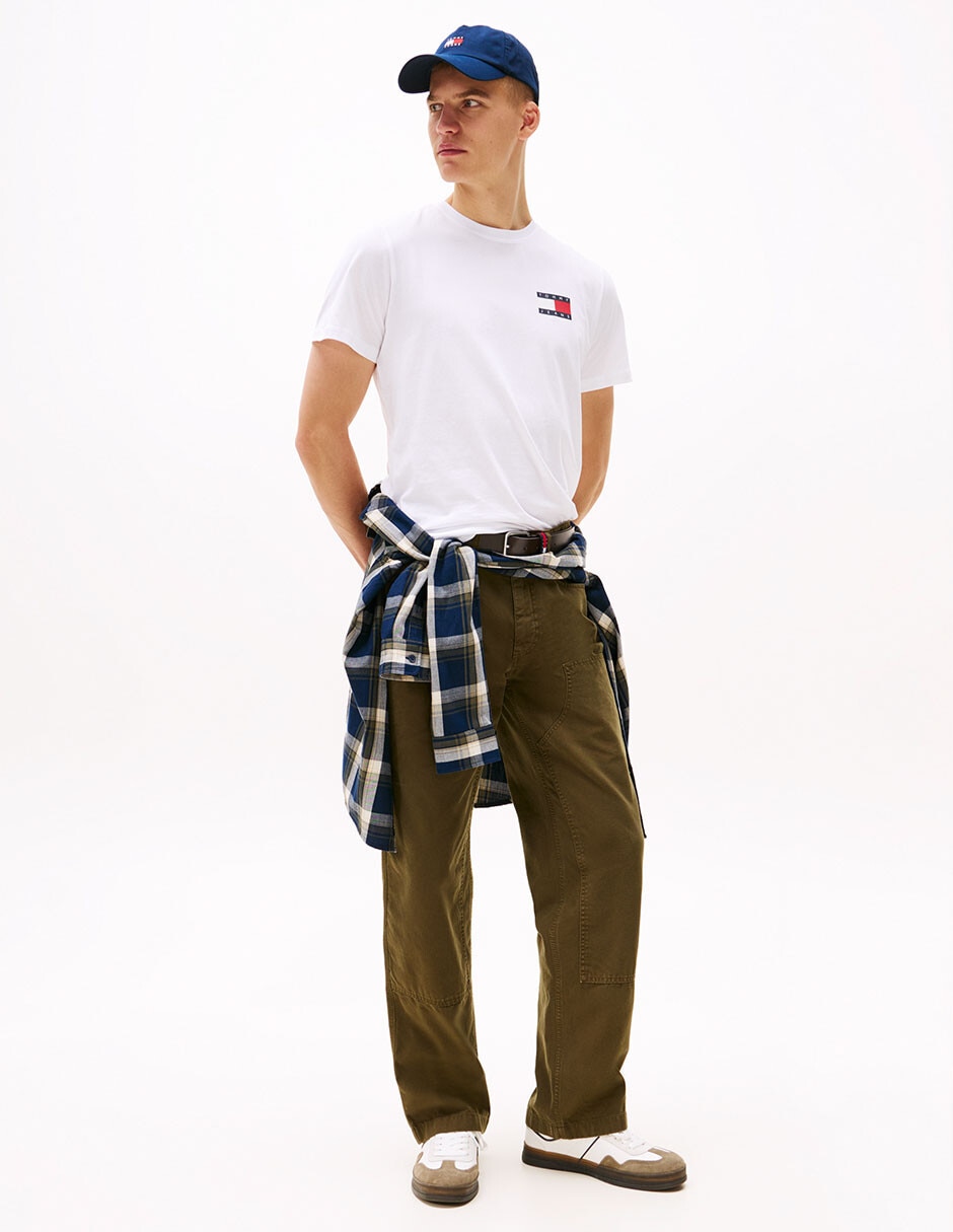 Playera Tjm Essential Flag manga corta para hombre 3