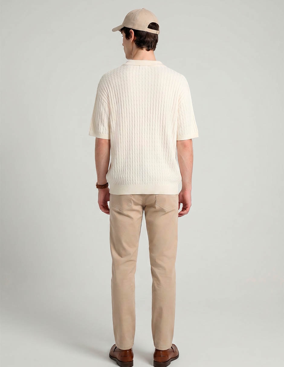 Camisa/Sobrecamisa Casual De Algodón Manga Corta Para Hombre 2