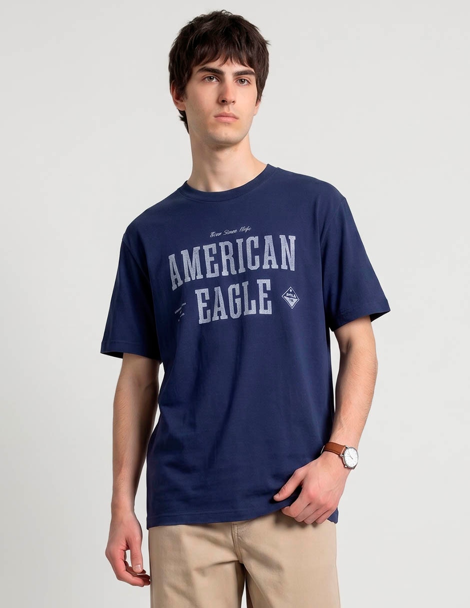 Playera cuello redondo para hombre