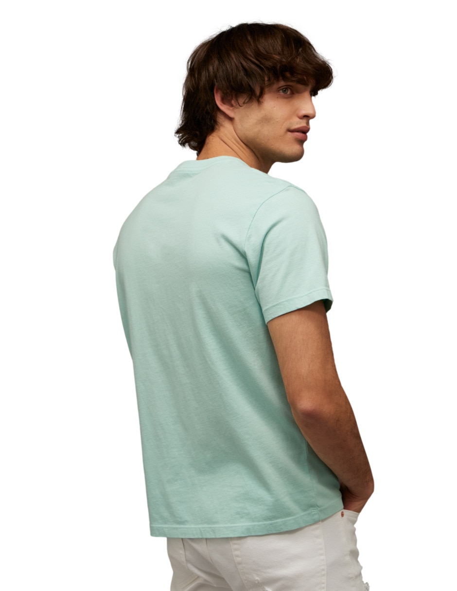Playera Tees cuello redondo para hombre 4