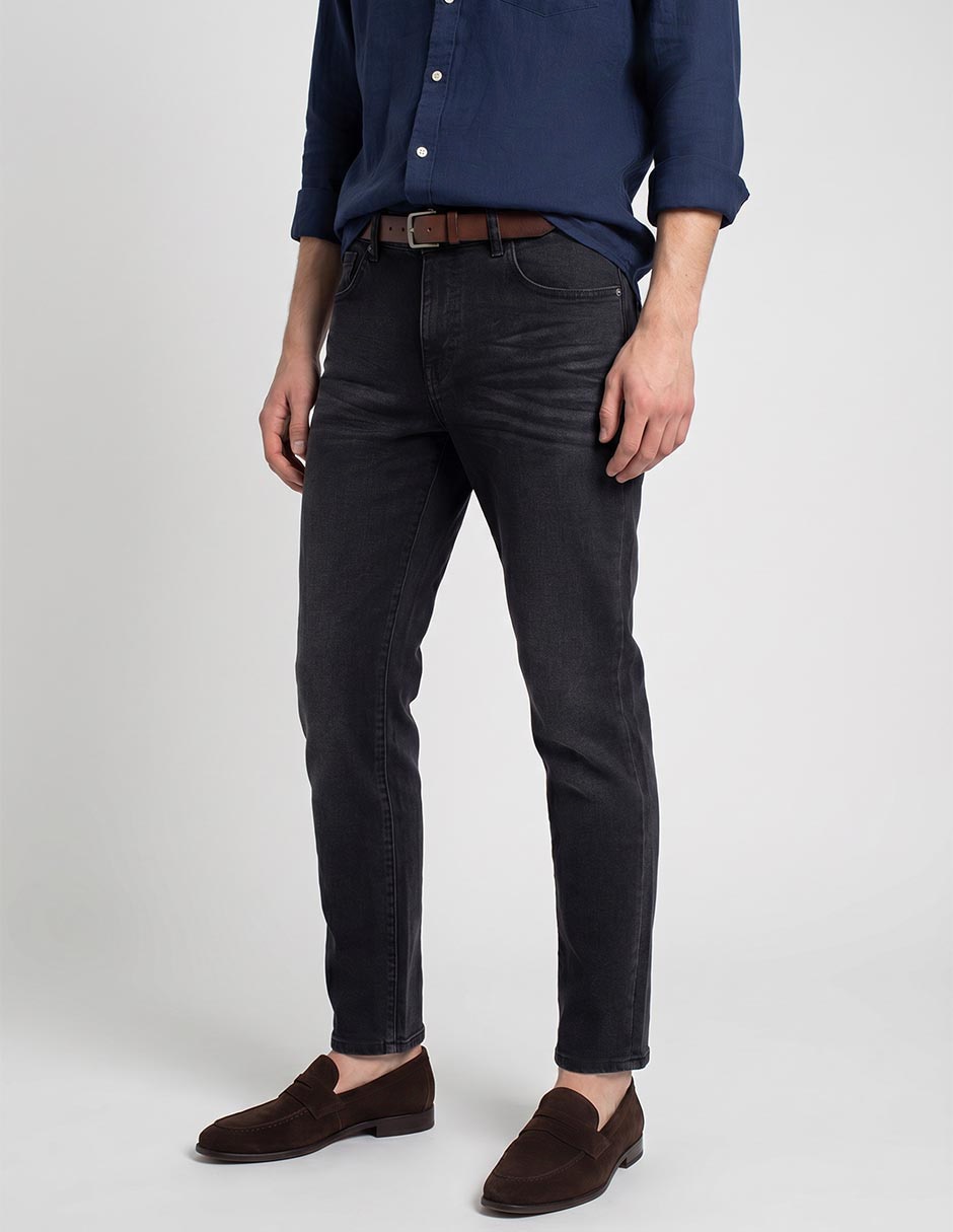 Jeans slim That's It lavado obscuro para hombre