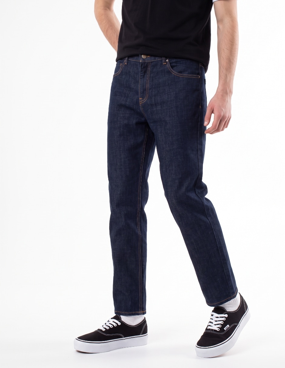 Jeans Straight Lavado Obscuro para hombre 3