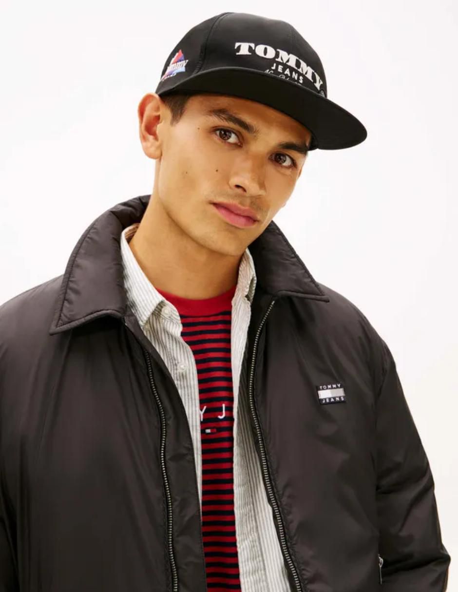 Gorra visera plana correa ajustable "para" casual tommy jeans sin colección no aplica sin equipo "para" hombre
