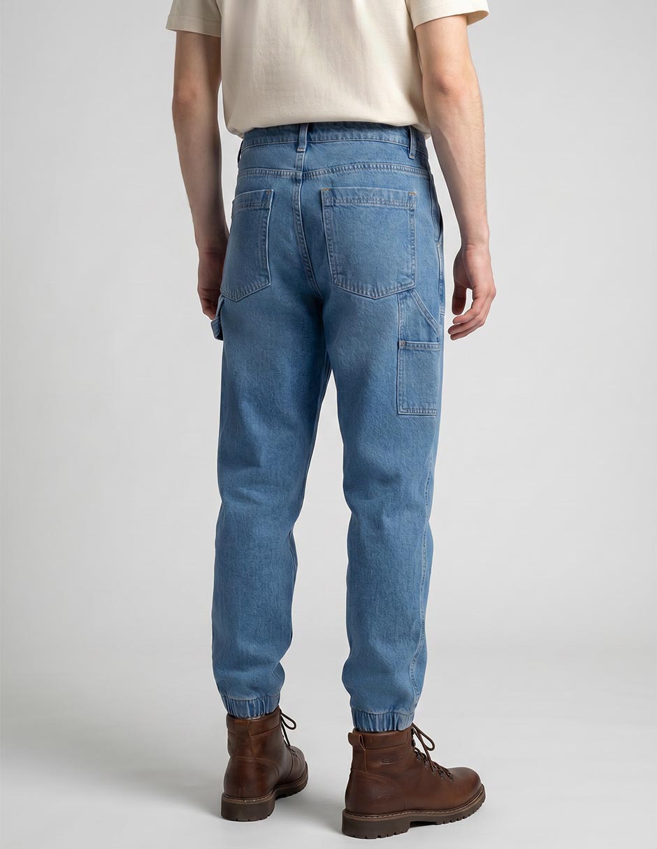 Jeans carpenter recto That's It lavado claro para hombre